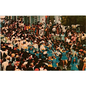 Carnaval Ceibeno, Maria Regina's Twirlers, Honduras Postcard